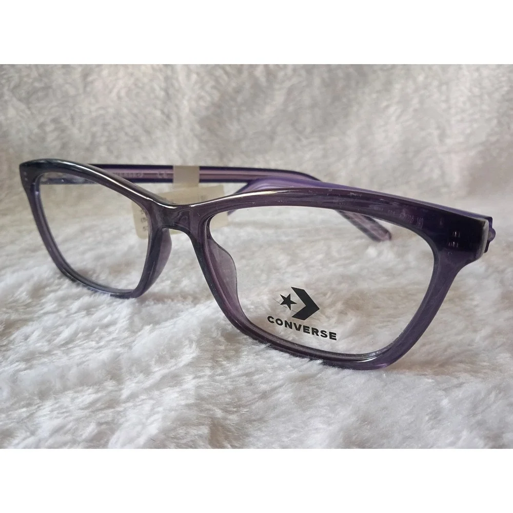 Converse CV5014G 501 Crystal Court Purple Eyeglass Frames 53-16-140 Unisex